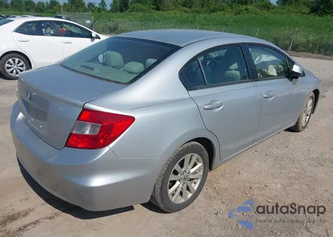 2012 Honda Civic Ex из США, поврежденный, VIN 2HGFB2F82CH539864